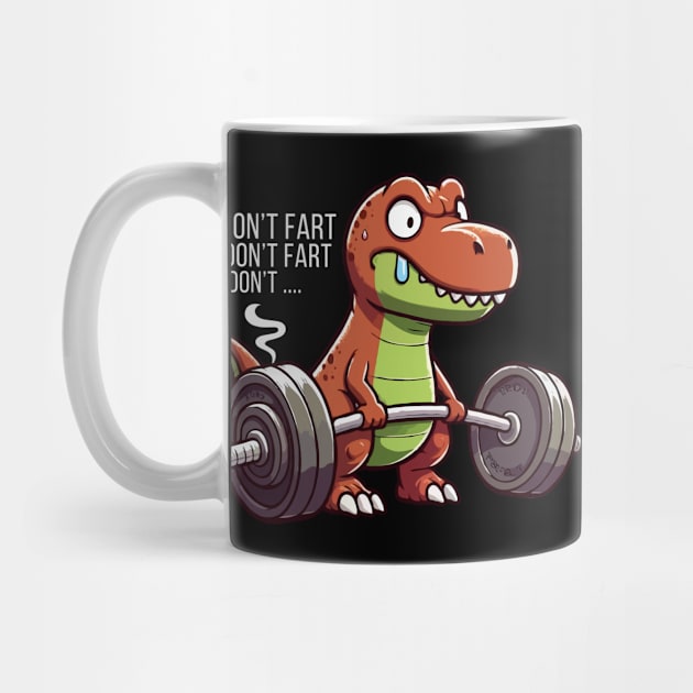 T Rex Don't Fart by Etopix